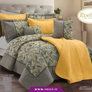 روتختی 8 تکه مخمل ژاکارد برند اولینا طرح آتیلا