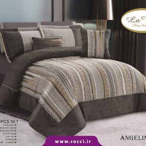 روتختی 8 تکه مخمل شانل برند لاویتا طرح آنجلینا
