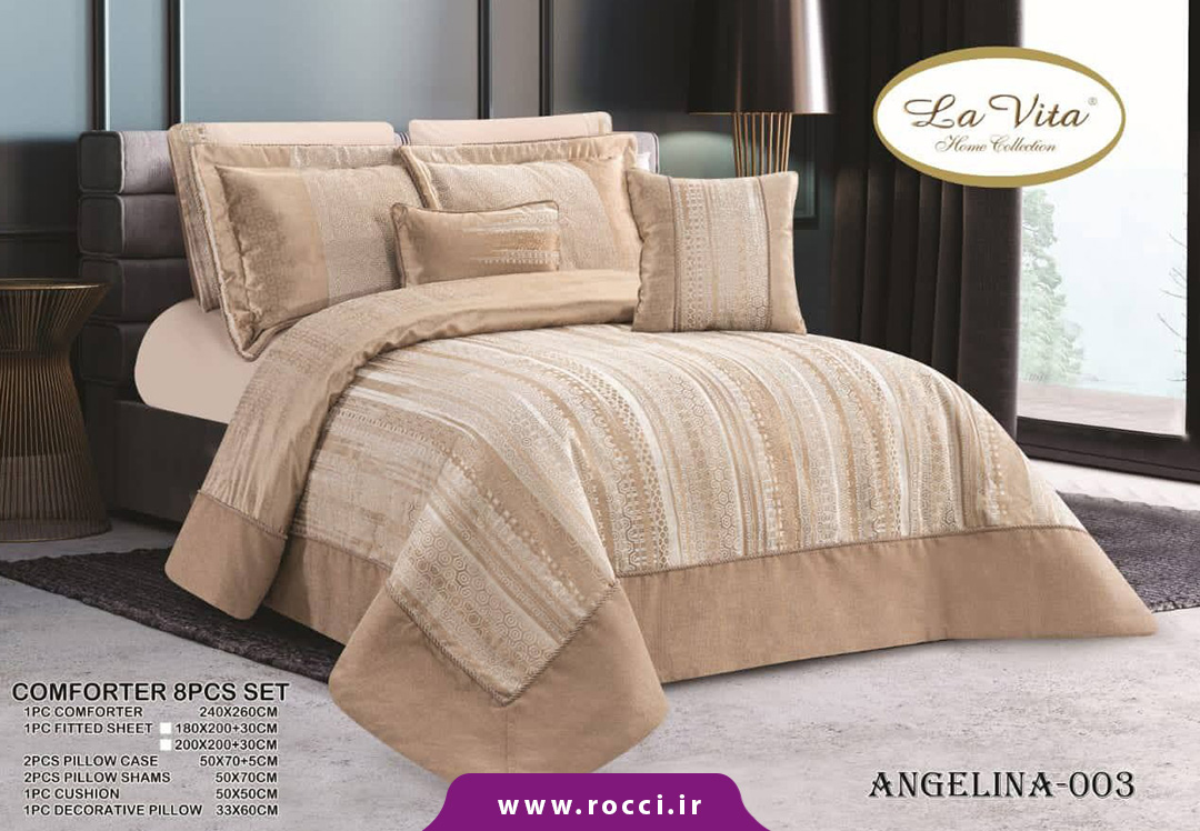 روتختی 8 تکه مخمل شانل برند لاویتا طرح آنجلینا روتختی 8 تکه مخمل شانل برند لاویتا طرح آنجلینا