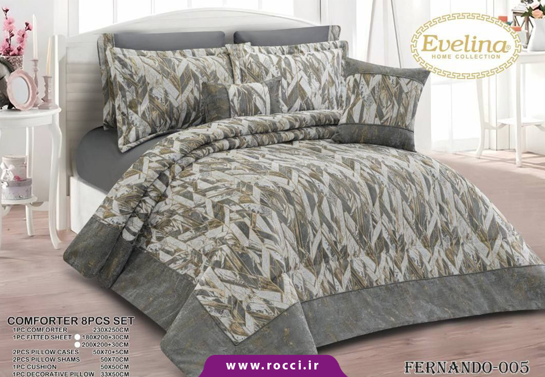 روتختی مخمل شانل برند اولینا مدل فرناندو