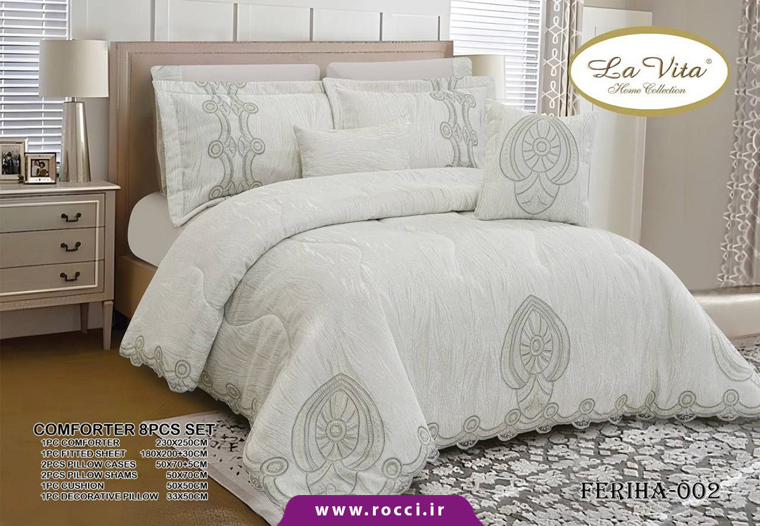 روتختی مخمل شانل تزیینی برند لاویتا مدل فریها03 روتختی مخمل شانل تزیینی برند لاویتا مدل فریها